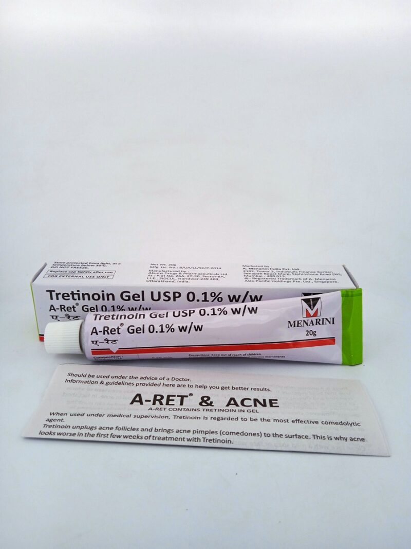 A-RET 0.1% GEL - 1 TUBE OF 20GM