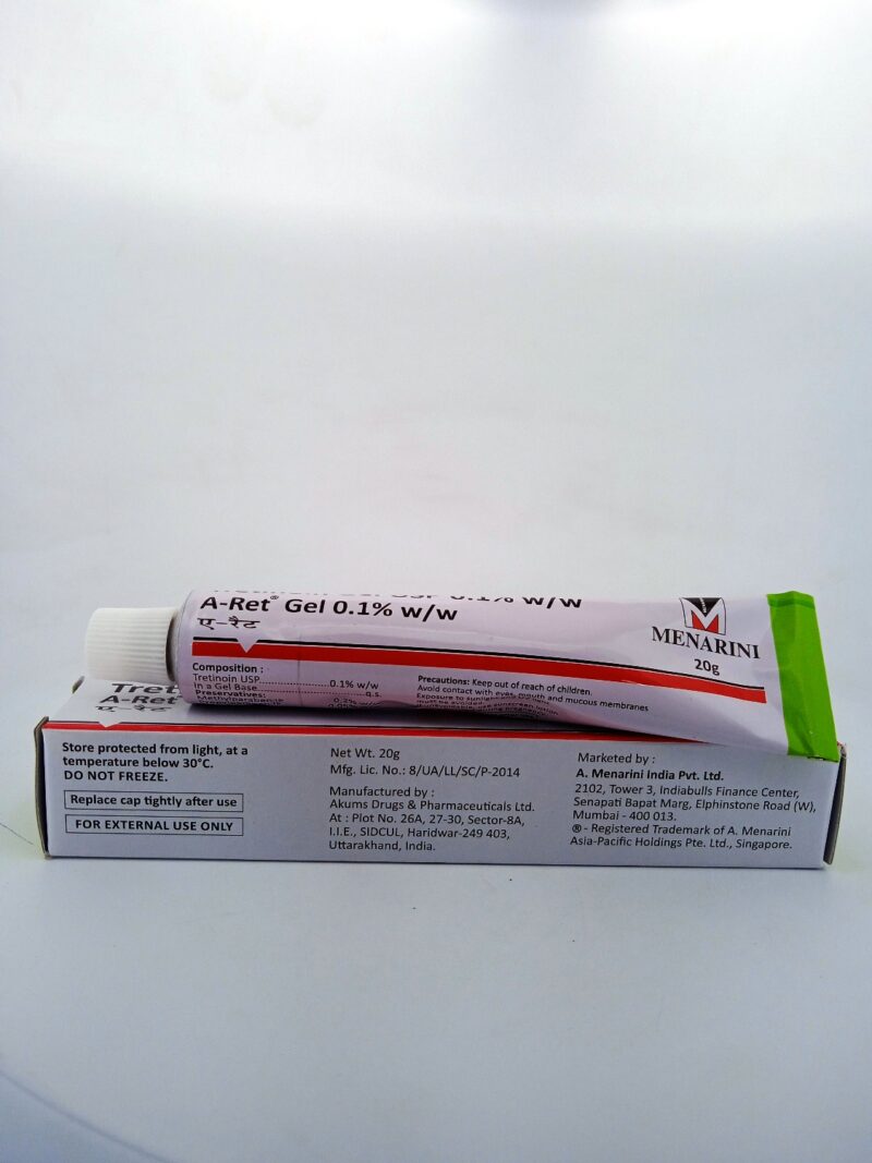 A-RET 0.1% GEL - 1 TUBE OF 20GM - Image 3