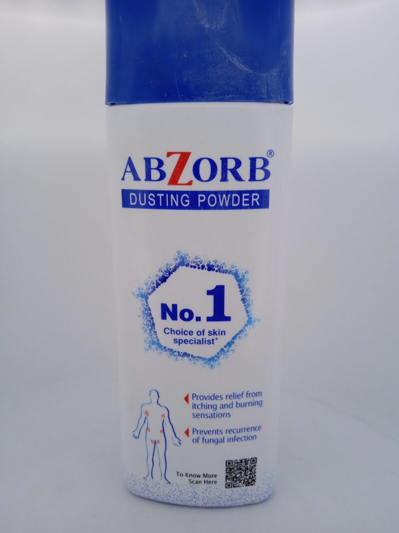 ABZORB DUSTING POWDER - 1 BOTTLE OF 120g - Image 2