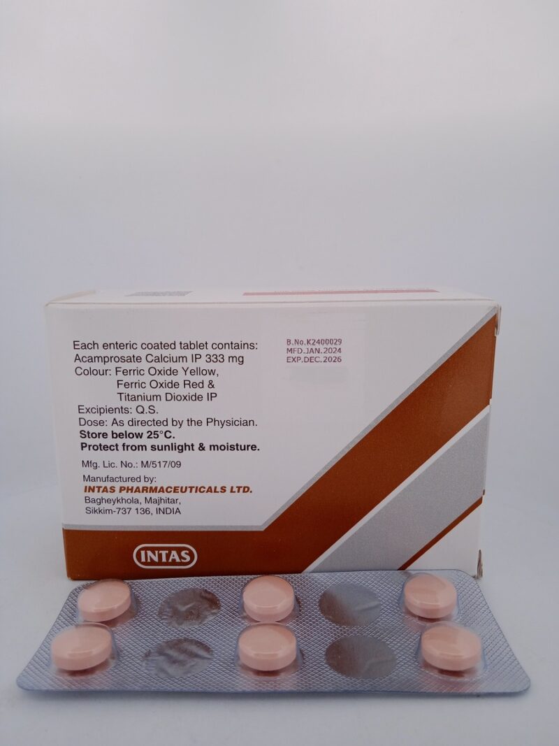 ACAMPTAS 333 MG - 6 TABLETS - Image 4