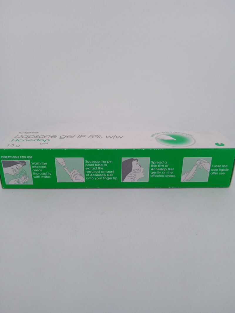 ACNEDAP GEL - 1 TUBE OF 15GM - Image 4