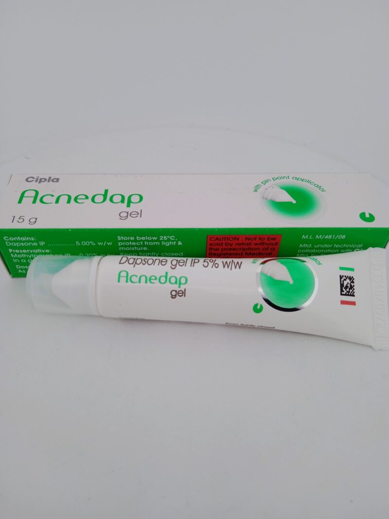 ACNEDAP GEL - 1 TUBE OF 15GM - Image 2