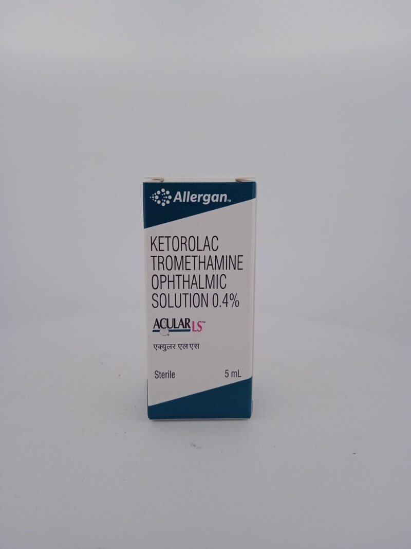 ACULAR LS 4 MG - 1 BOTTLE OF 5ML