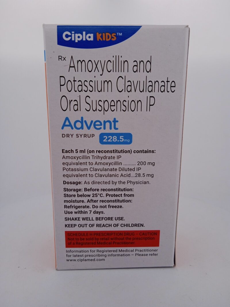 ADVENT DRY SYRUP 228.5 MG - 1 BOTTLE OF 3.3g/30ML - Image 4