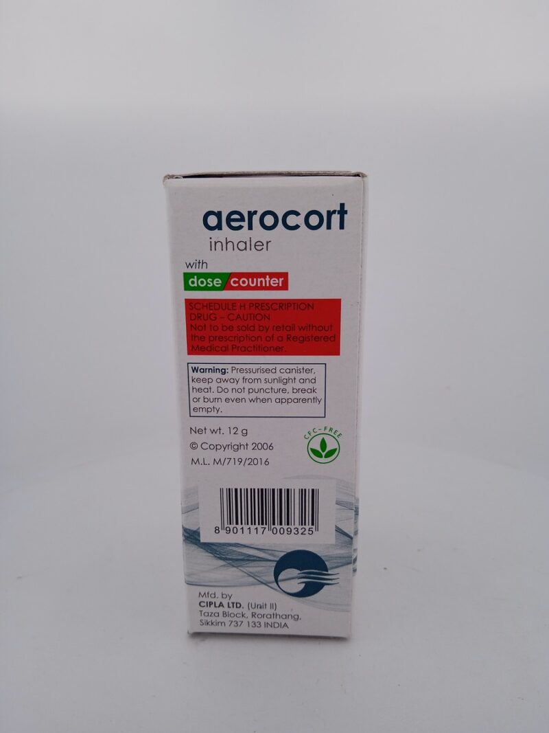 AEROCORT - 1 INHALER - Image 2