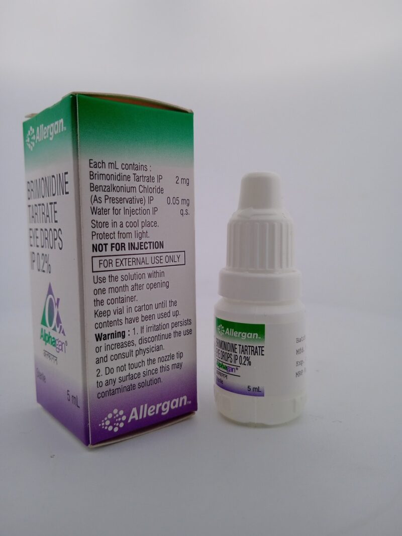 ALPHAGAN - 1 BOTTLE OF 5ML - Image 3