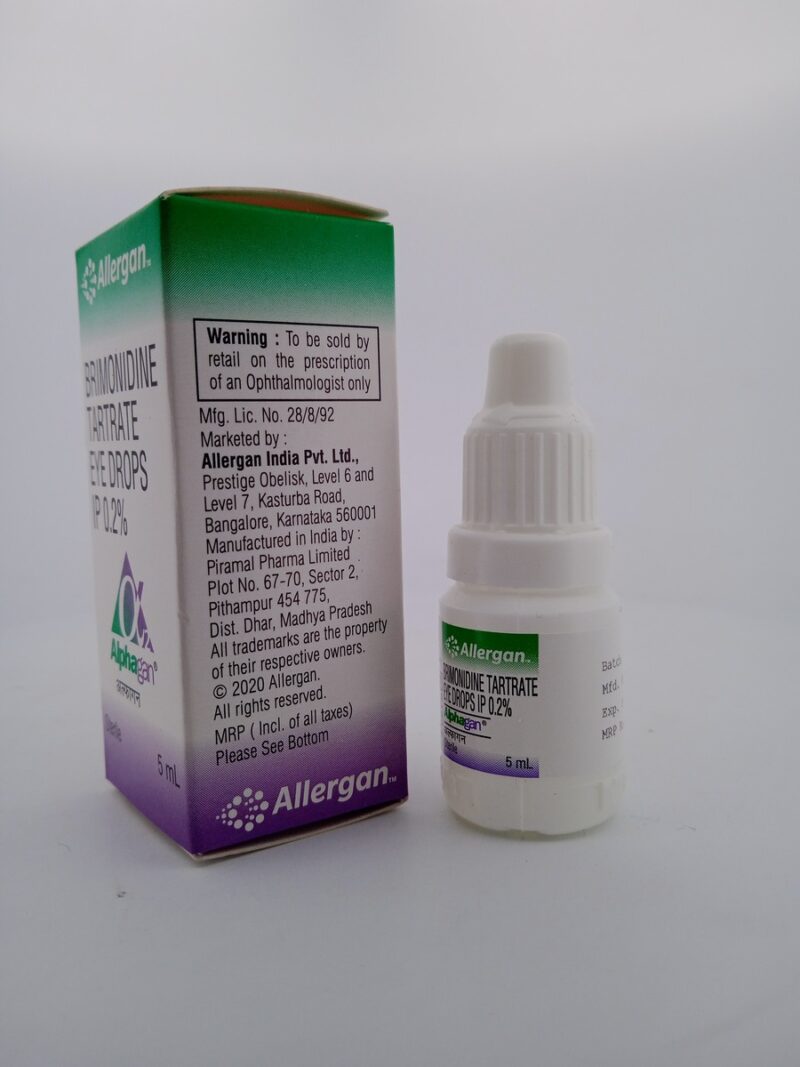 ALPHAGAN - 1 BOTTLE OF 5ML - Image 4