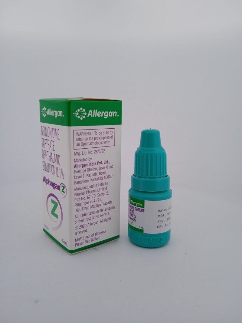 ALPHAGAN Z 1 MG - 1 BOTTLE OF 5ML - Image 4