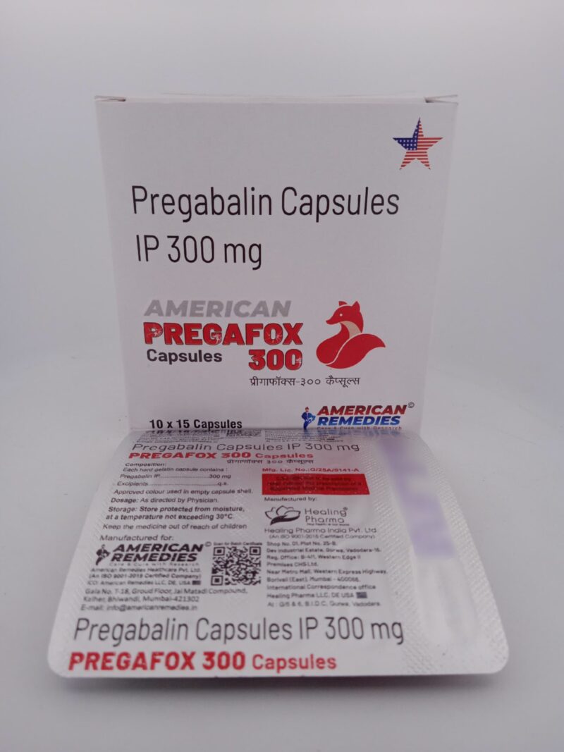 AMERICAN PREGAFOX 300 MG - 15 CAPSULES - Image 3