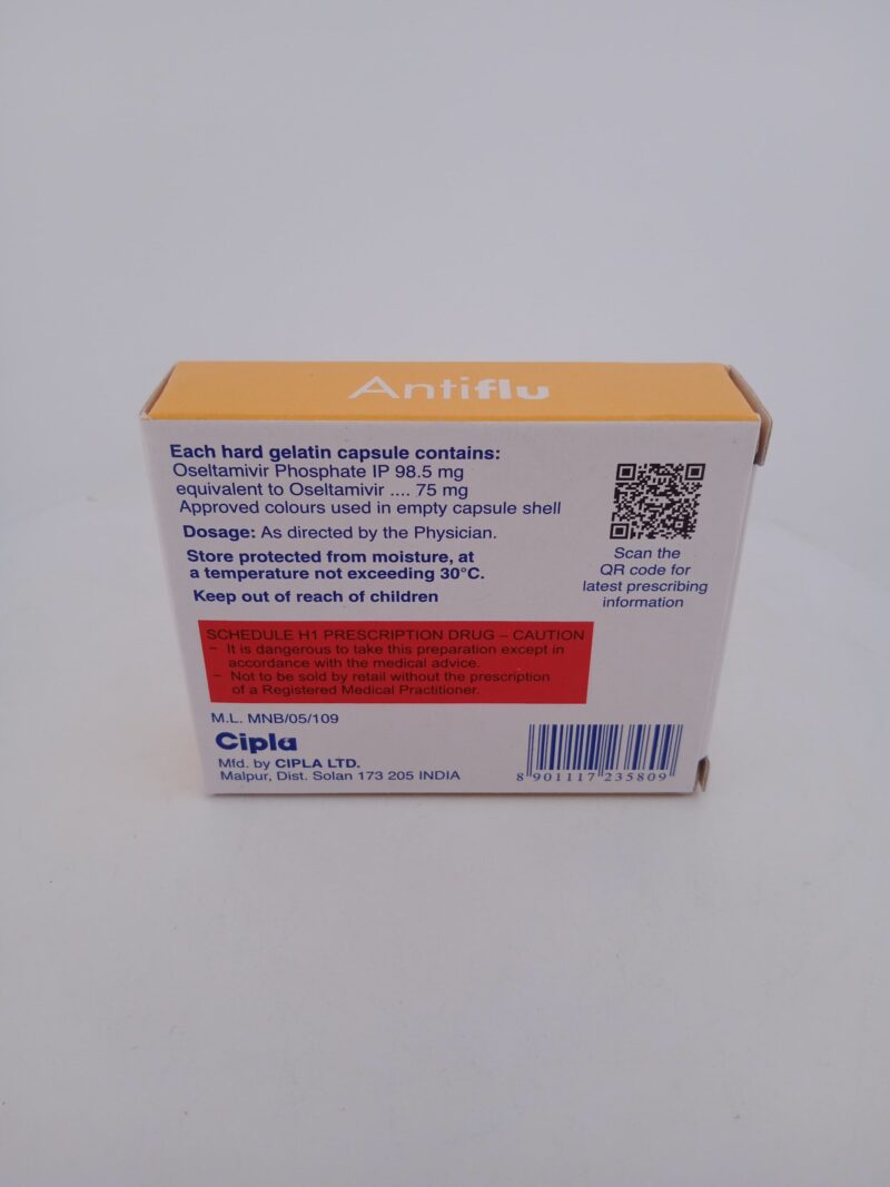 ANTIFLU 75 MG - 10 CAPSULES - Image 4