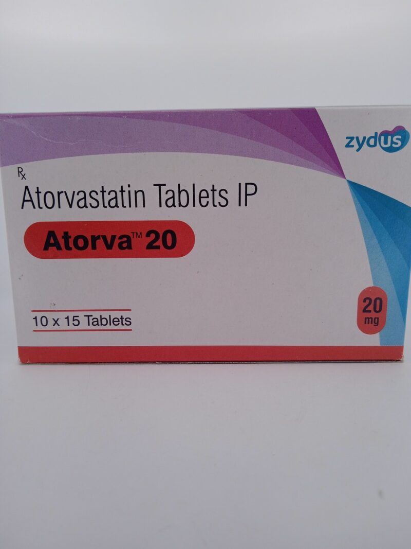 ATORVA 20 MG - 15 TABLETS