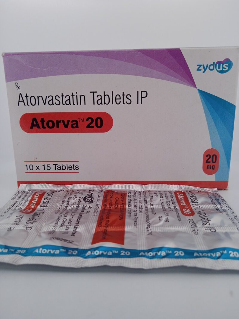 ATORVA 20 MG - 15 TABLETS - Image 2