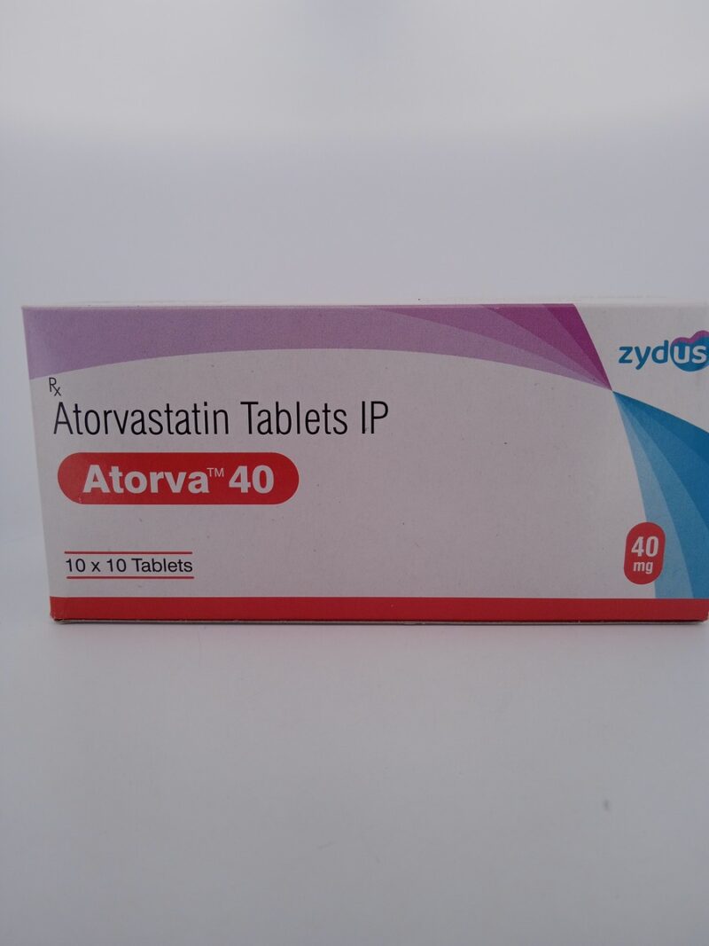 ATORVA 40 MG - 10 TABLETS