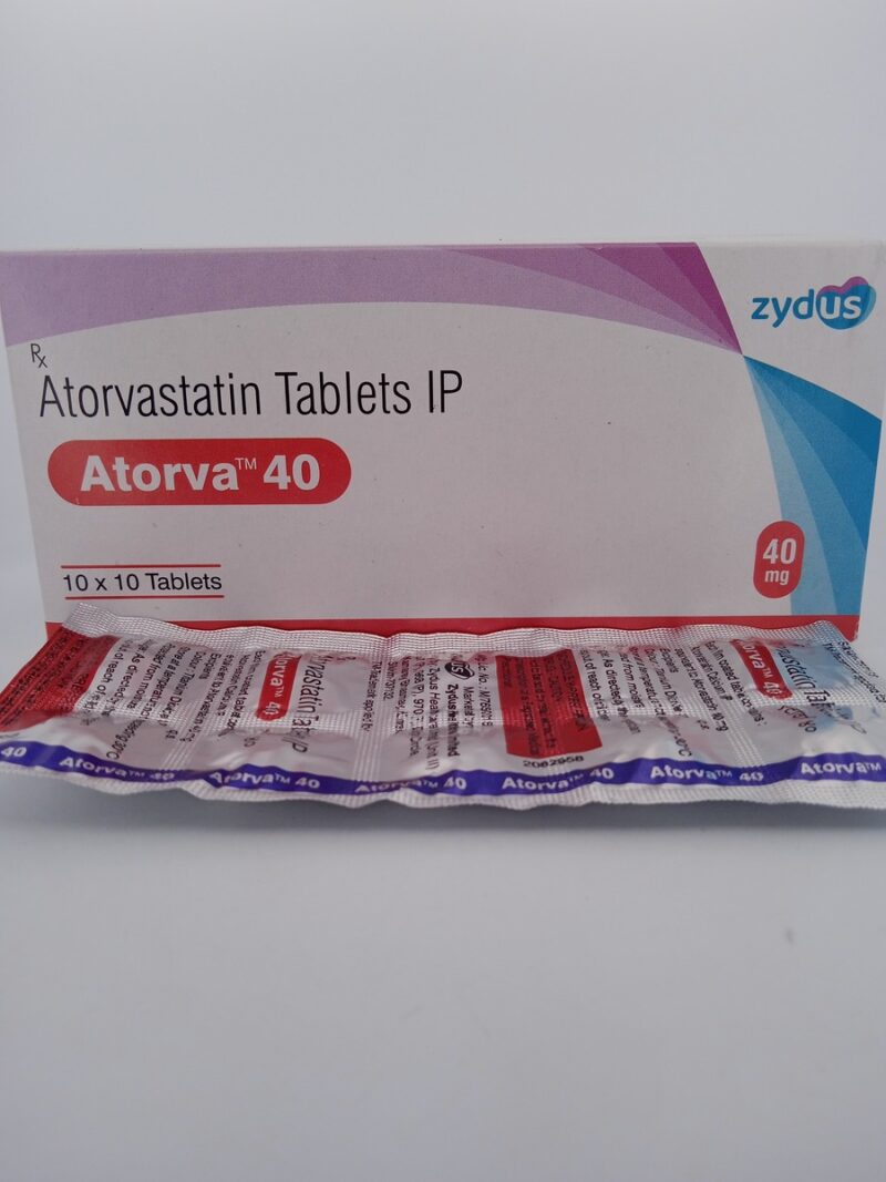 ATORVA 40 MG - 10 TABLETS - Image 2