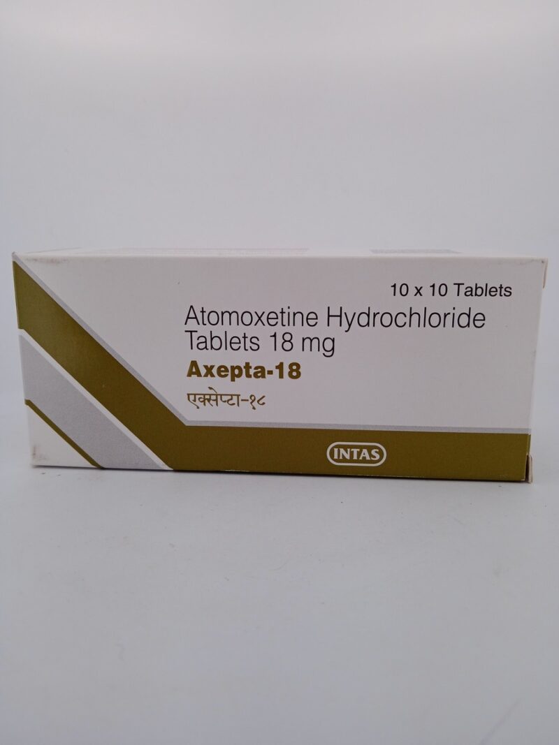 AXEPTA 18 MG - 10 TABLETS