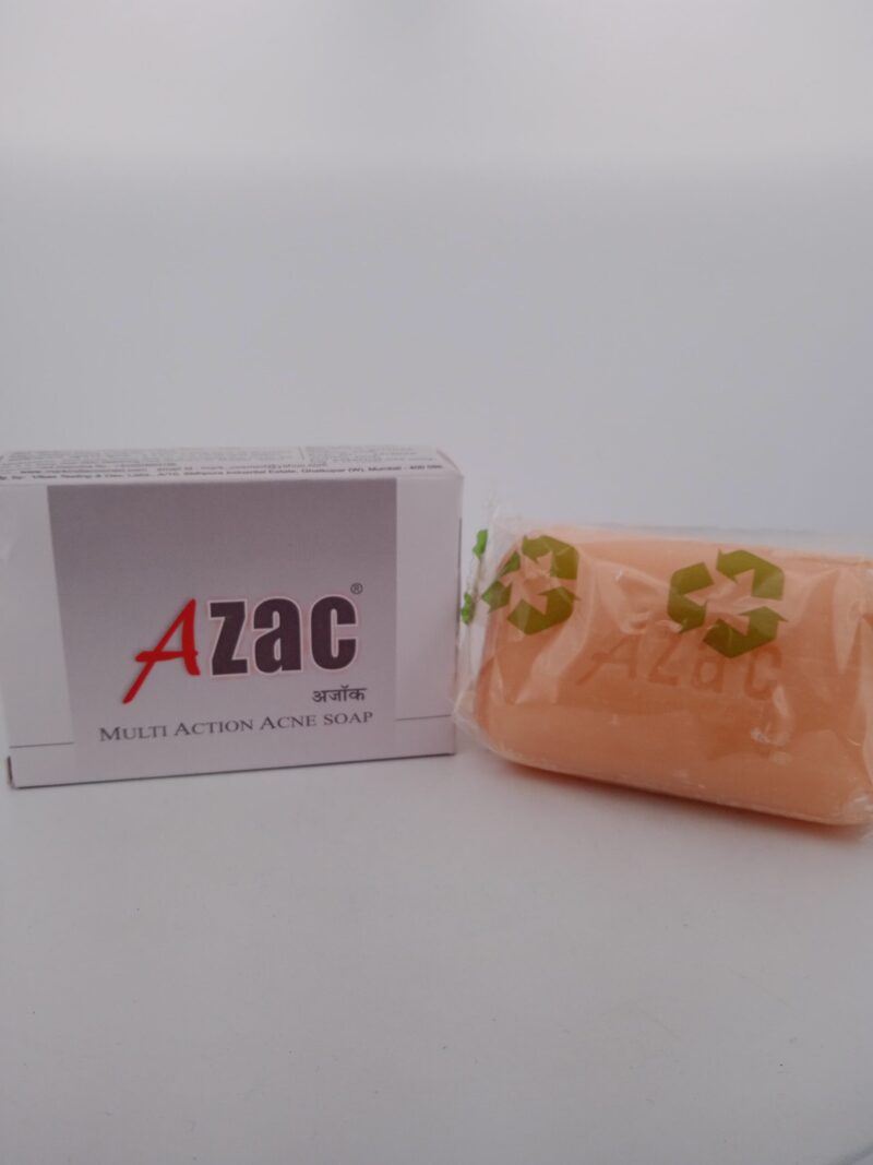 AZAC MULTI ACTION ACNE SOAP - 1 BAR 75gm - Image 2