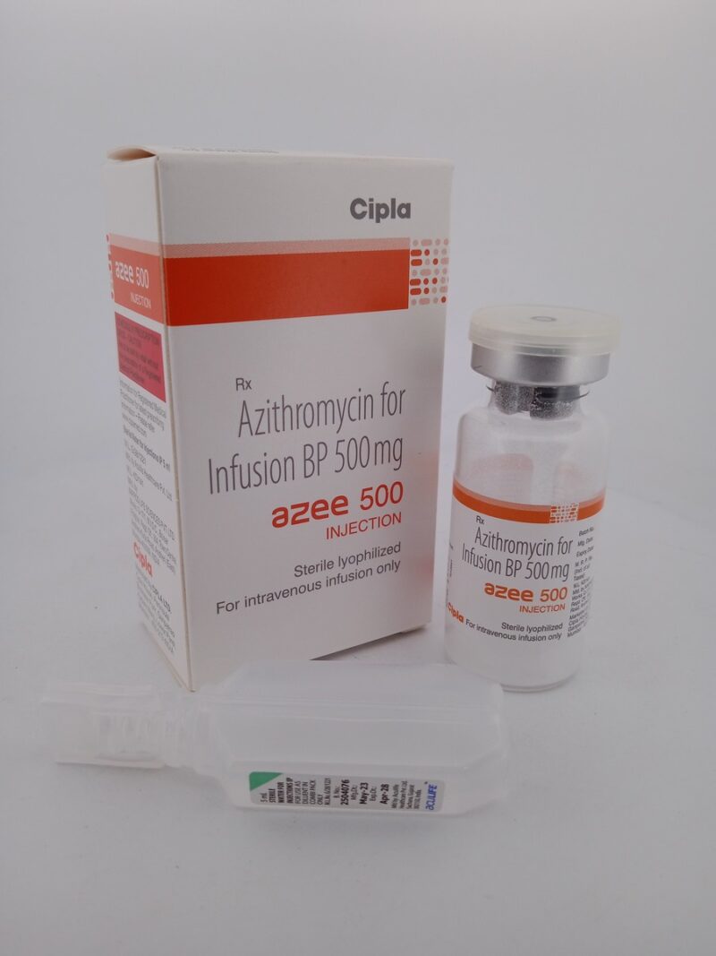 AZEE 500 INJECTION - 1 VIAL - Image 2