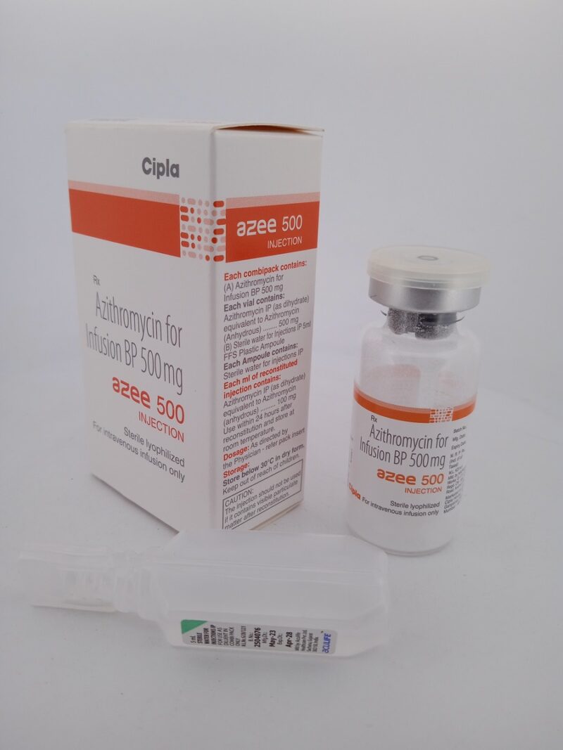 AZEE 500 INJECTION - 1 VIAL - Image 3