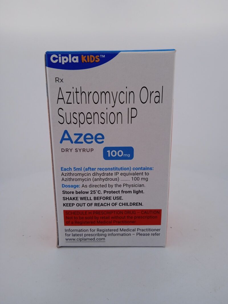 AZEE DRY SYRUP PEPPERMINT FLAVOUR 100 MG - 1 BOTTLE OF 11g/15ML - Image 4