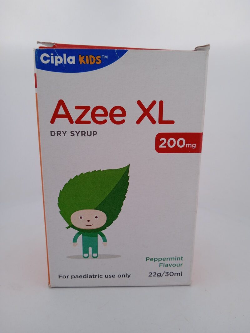 AZEE XL DRY SYRUP 200 MG - 1 BOTTLE OF 22g/30ML