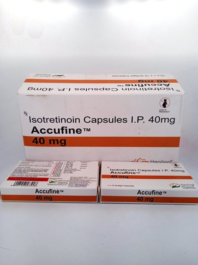 ACCUFINE 40 MG - 10 CAPSULES