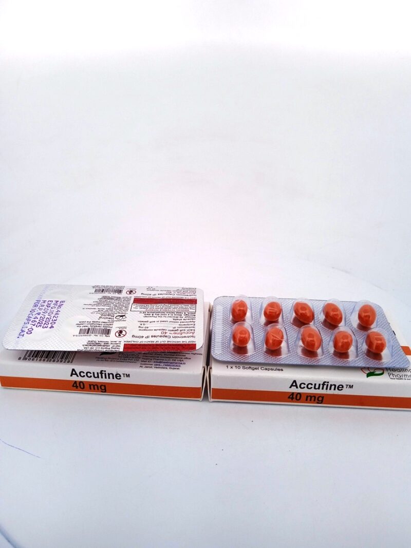 ACCUFINE 40 MG - 10 CAPSULES - Image 4