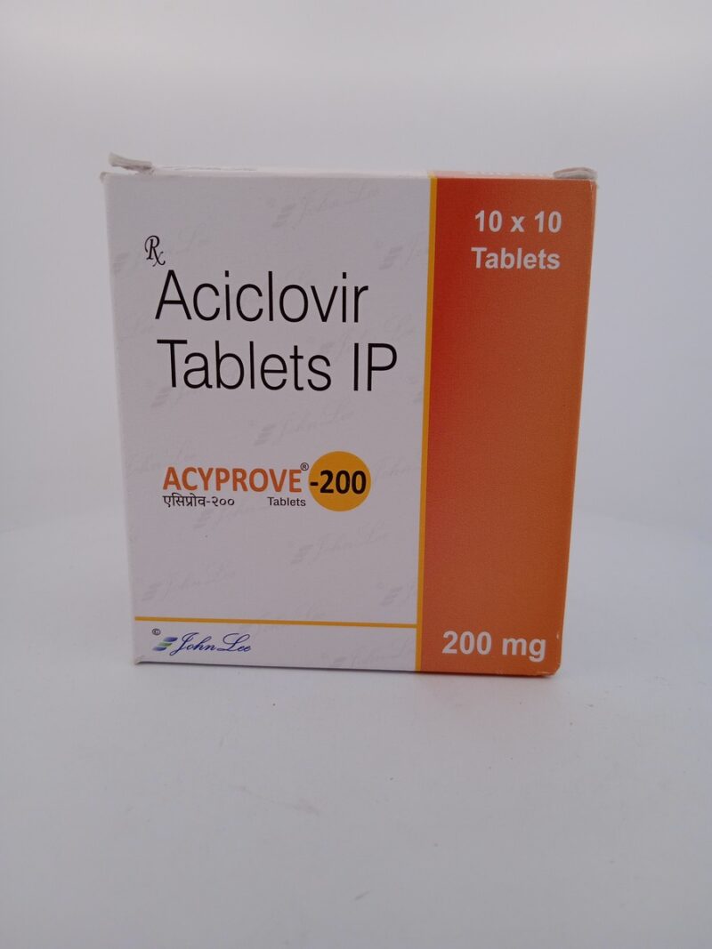 ACYPROVE 200 MG - 10 TABLETS