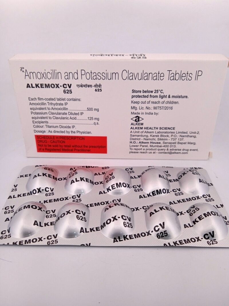 ALKEMOX-CV 625MG - 10 TABLETS - Image 4