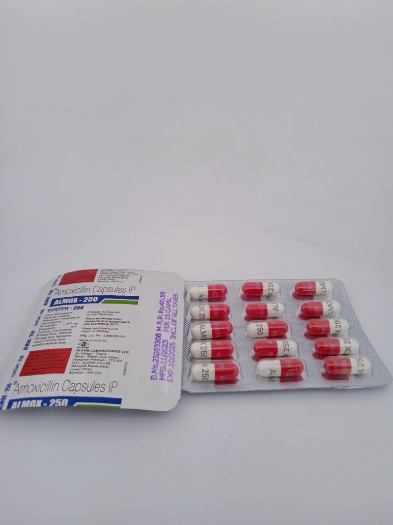 ALMOX 250 MG - 15 CAPSULES - Image 2