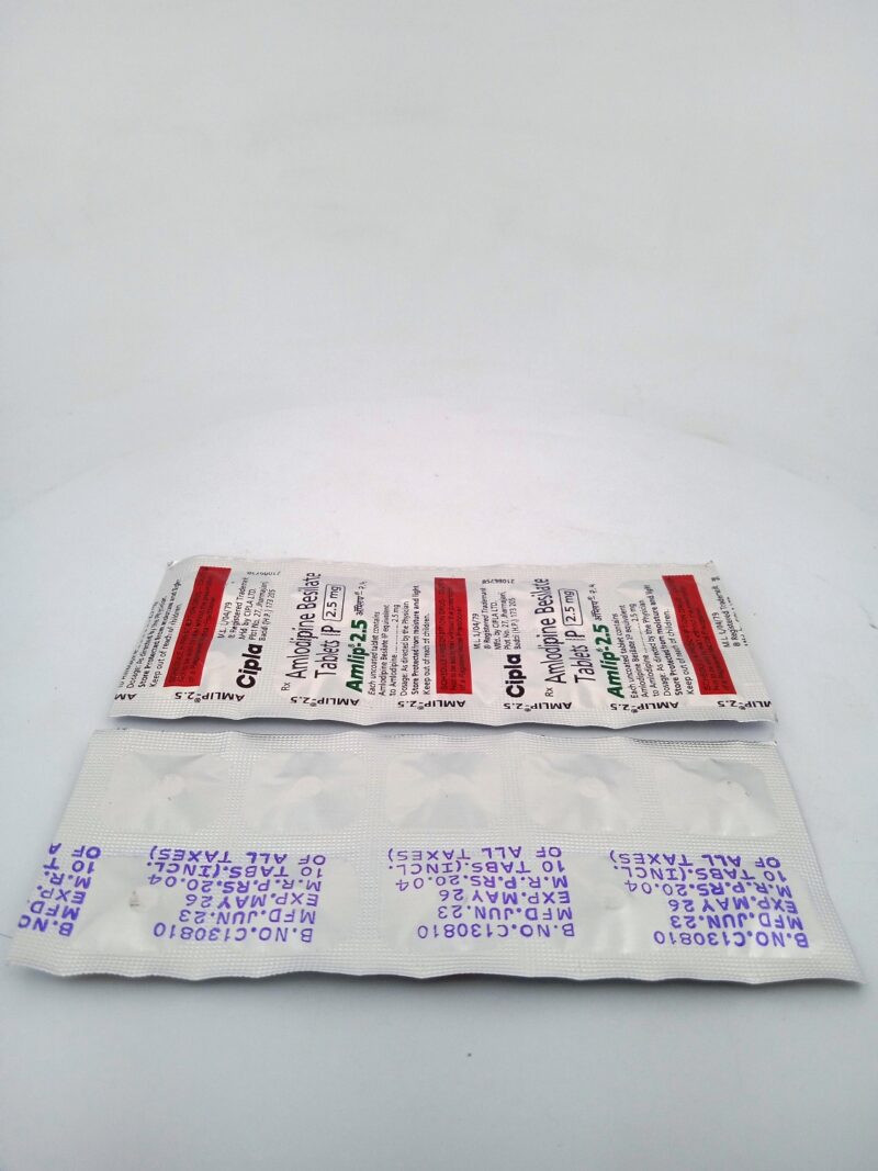 AMLIP 2.5 MG - 10 TABLETS - Image 2