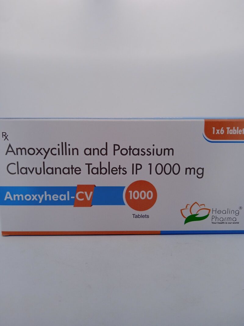 AMOXYHEAL CV 1000 MG - 6 TABLET