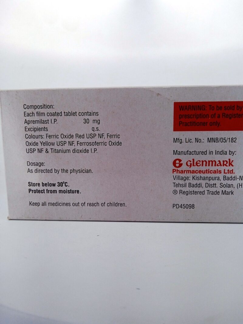 APREZO 30 MG - 10 TABLETS - Image 4