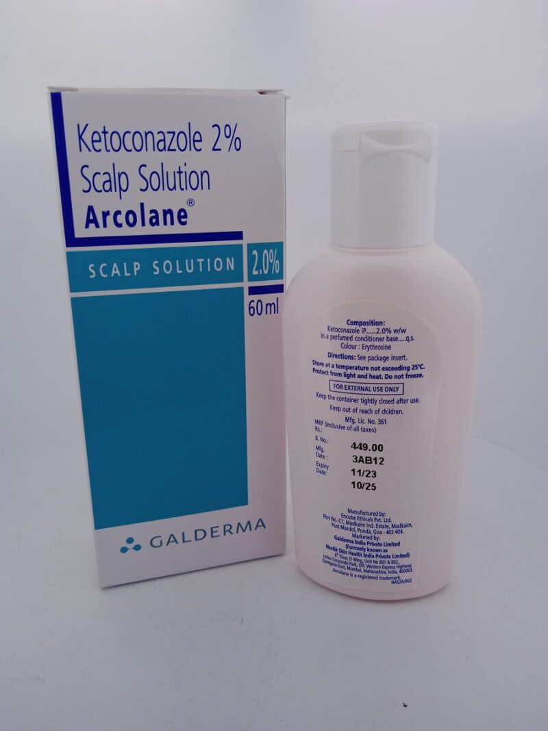 ARCOLANE SCALP SOLUTION 2.0% - 1 BOTTLE OF 60ML - Image 3