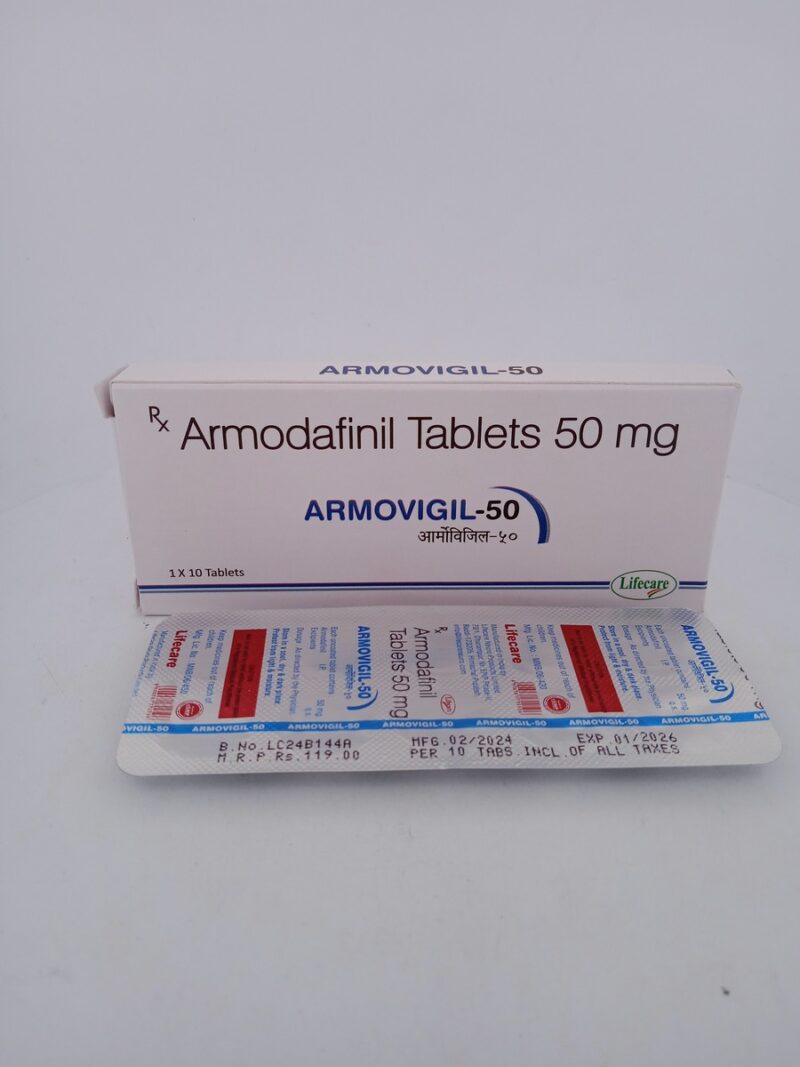 ARMOVIGIL 50 MG - 10 TABLETS - Image 3