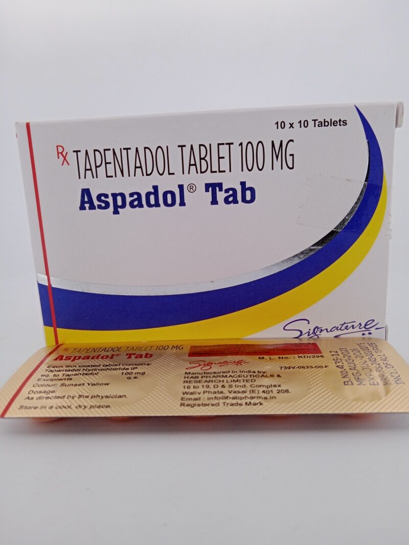 ASPADOL 100 MG - 10 TABLETS - Image 3