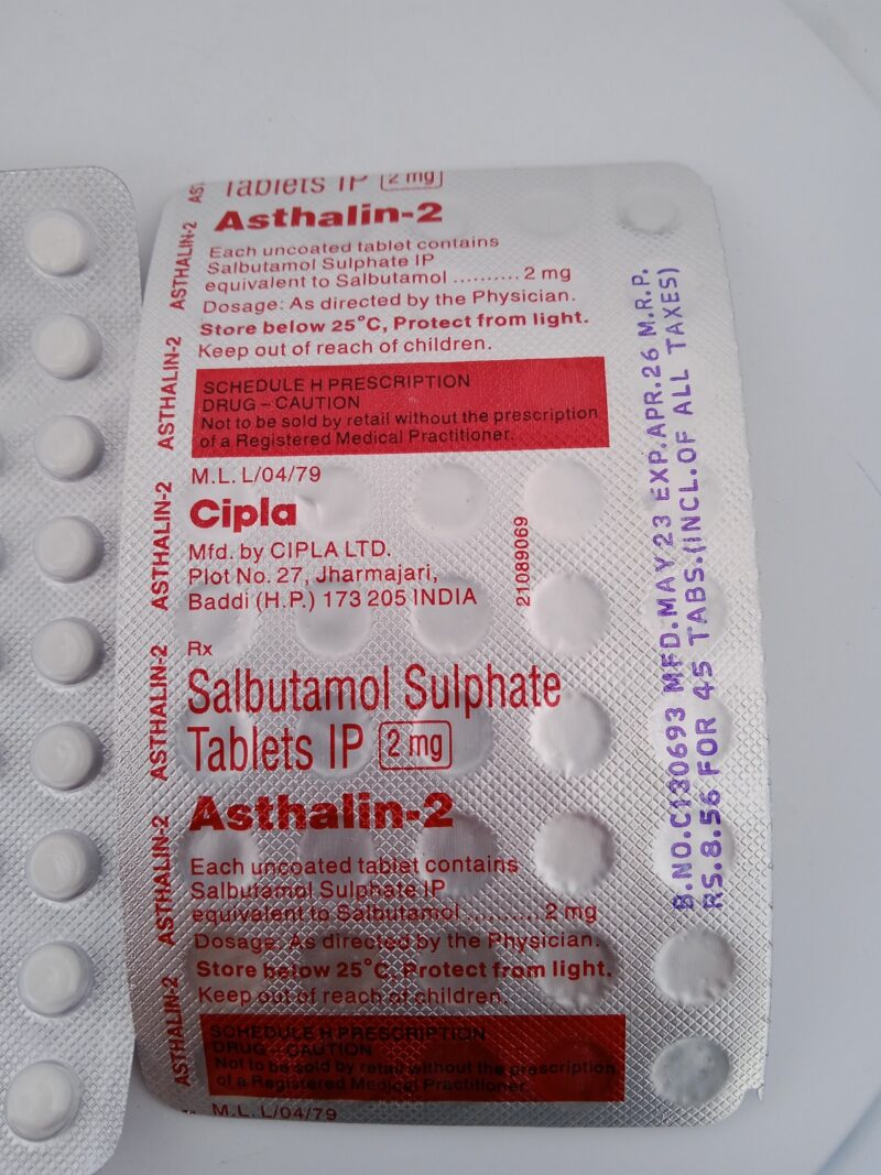 ASTHALIN 2 MG - 45 TABLET - Image 4