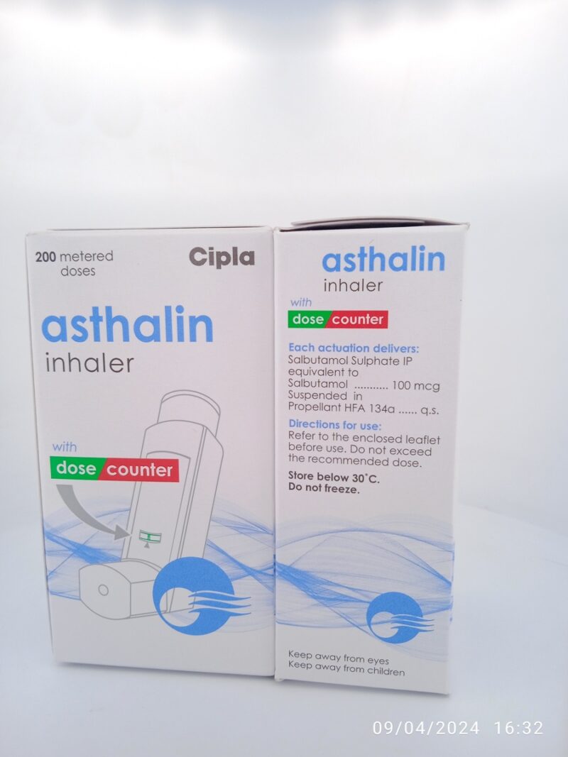 ASTHALIN 100MCG INHALER - 200 METERED DOSE - Image 3