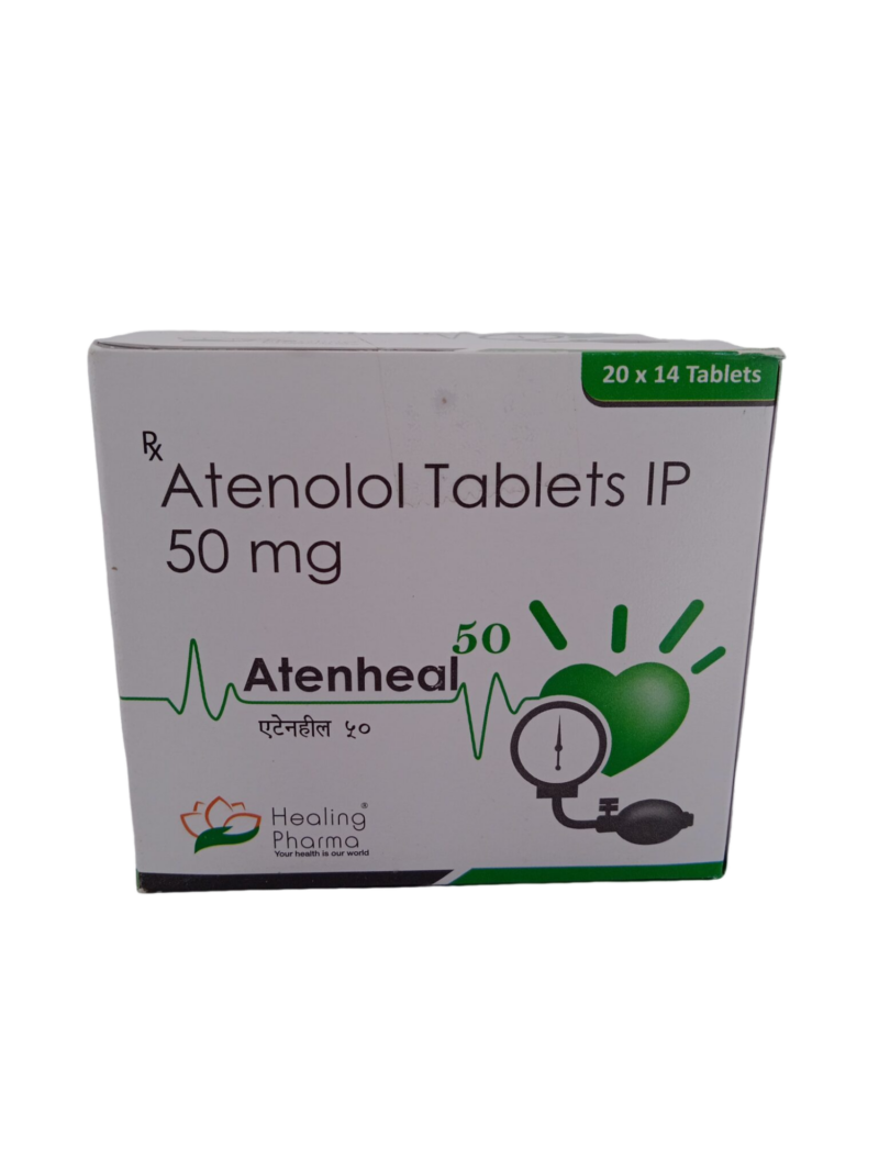 ATENHEAL 50 MG - 10 TABLETS