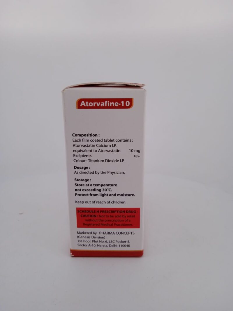 ATORVAFINE 10MG - 10 TABLET - Image 4