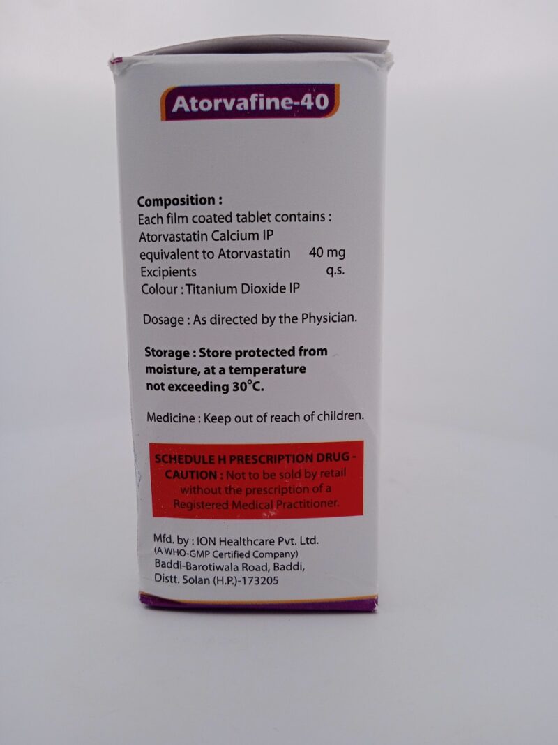 ATORVAFINE 40 MG - 10 TABLET - Image 4