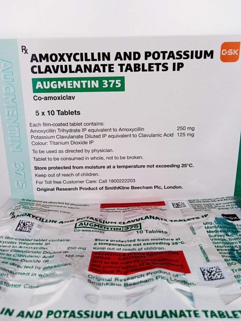 AUGMENTIN 375 MG - 10 TABLETS - Image 3