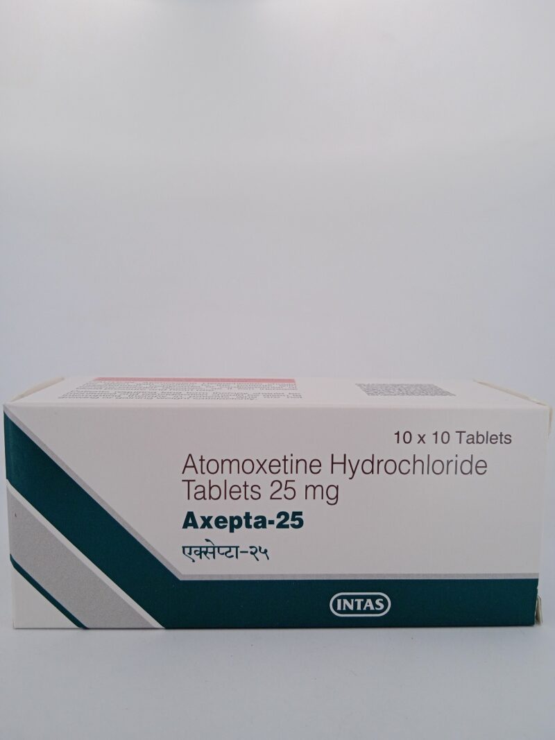 AXEPTA 25 MG - 10 TABLETS