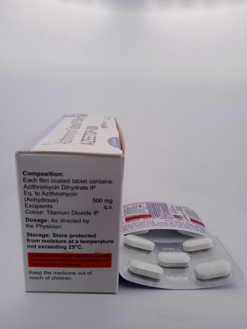 AZEETOP 500 MG - 5 TABLETS - Image 4