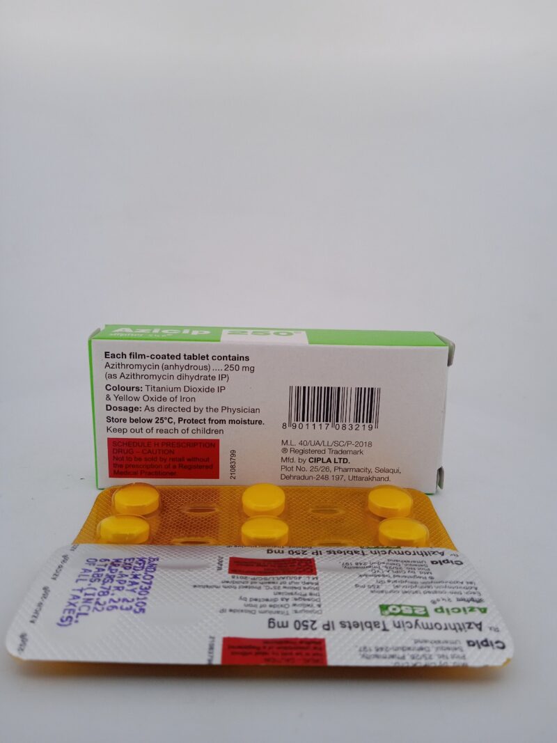 AZICIP 250 MG - 6 TABLET - Image 4