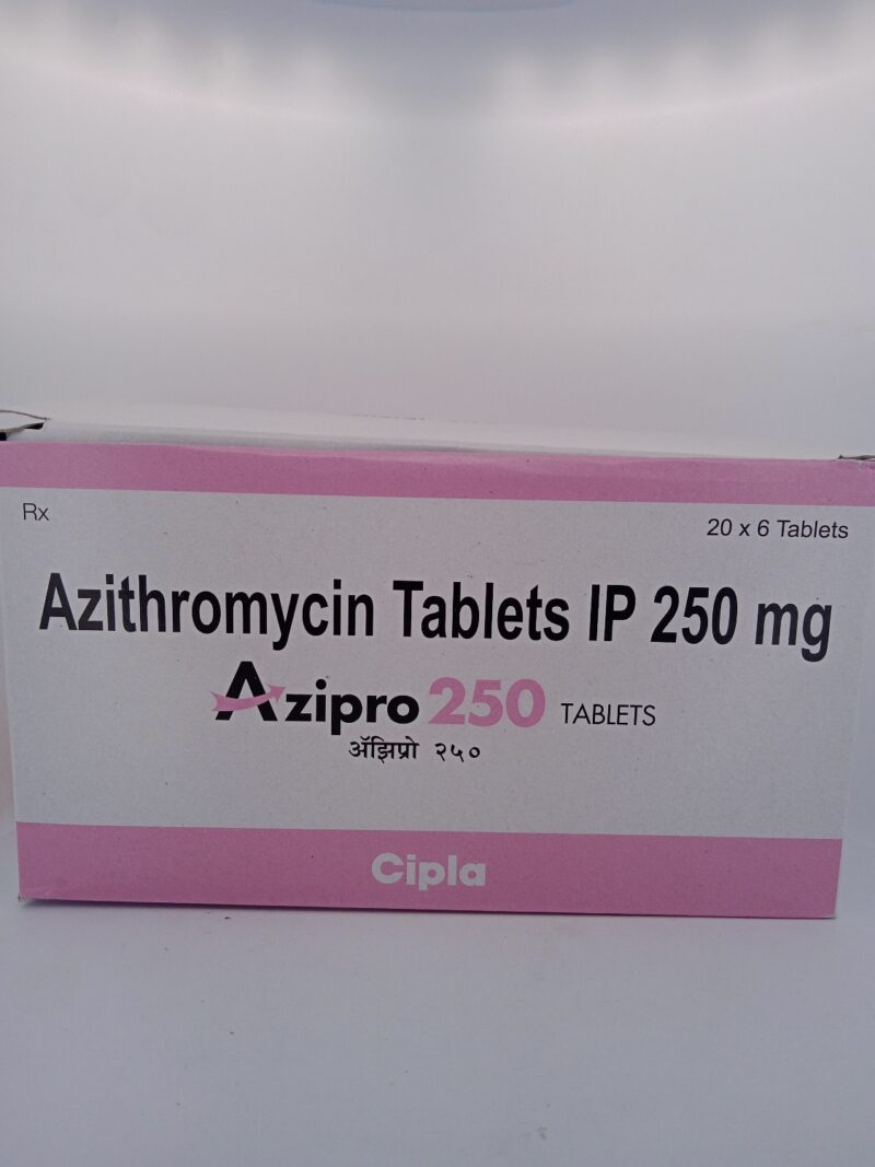 AZIPRO 250 MG - 6 TABLETS