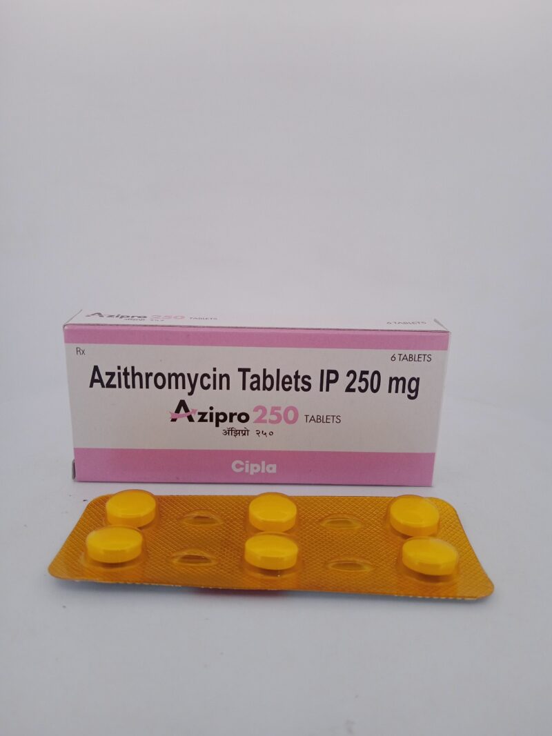 AZIPRO 250 MG - 6 TABLETS - Image 2