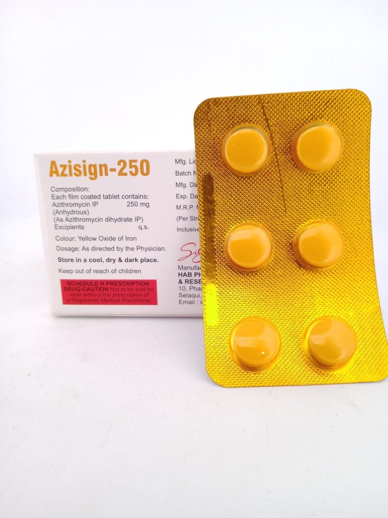 AZISIGN 250 MG - 6 TABLET - Image 4