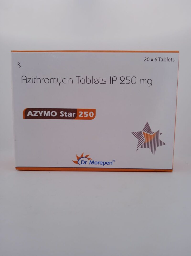 AZYMO STAR 250MG - 6 TABLET