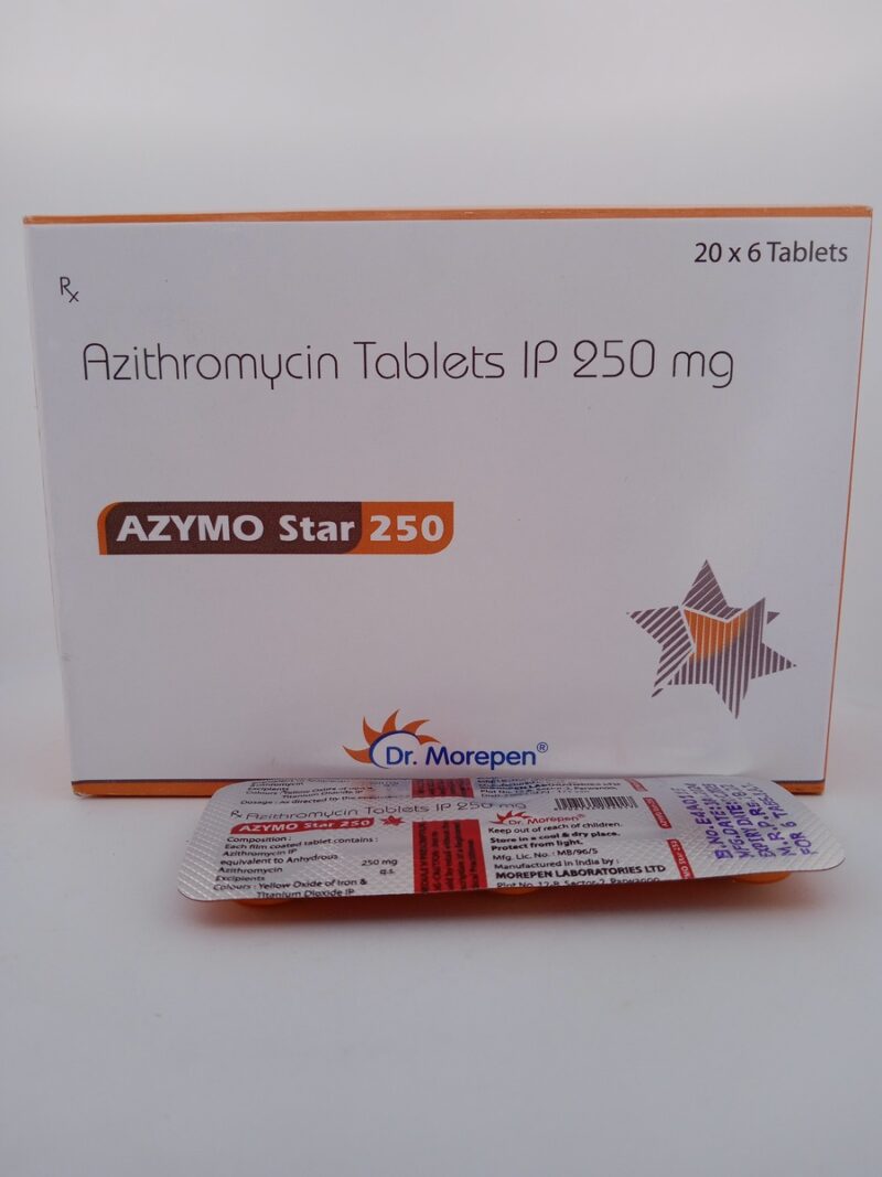 AZYMO STAR 250MG - 6 TABLET - Image 3