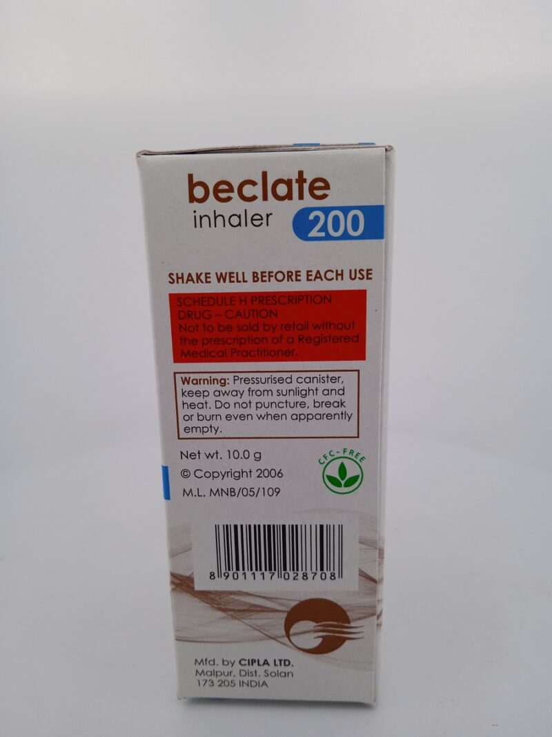 BECLATE 200 - 1 INHALER - Image 2